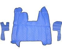 Tappetini Blu In Eco Pelle Per Scania R Streamline 2013-2016 Sinistra Guida
