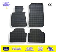 Tappetini BMW Serie 3 E90 da 2005>2011 in gomma tappeti auto set misura nero per