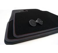 Tappetini BMW X5 M E70 Velluto Doppia Cucitura Rosso Blu Qualità Originale Ta...