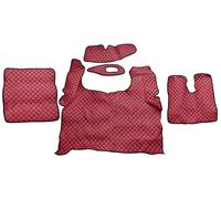 Tappetini Bordeaux In Eco Pelle Per MAN TGX 2020+ Modelli Automatici RightHD