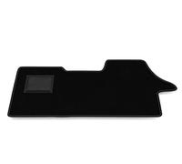 Tappetini compatibili con Citroen JUMPER 2014-2025 no decoro, kit tappetini auto personalizzati, set tappeti in moquette, tappeto auto