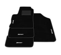 Tappetini compatibili con DR Motor DR1 dal 2009, Ricamo Sport, Kit tappetini auto personalizzati, Set tappetini, Moquette auto