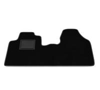 Tappetini compatibili con Fiat scudo 2012-2016, kit tappetini auto personalizzati, set tappeti in moquette, bordo nero, no ricamo.