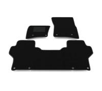 Tappetini compatibili con Landrover Defender - Defender 90-5 posti 2020-2025, no decoro, kit tappetini auto personalizzati, set tappeti in moquette, tappeto auto