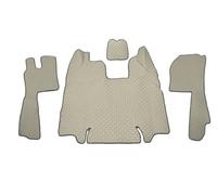 Tappetini compatibili con Scania R 2009-2013 Automatico Beige Spugna Ecopelle
