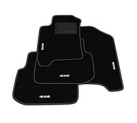 Tappetini compatibili con Subaru Outback 1996-2003, ricamo 4x4, kit tappetini auto personalizzati, set tappeti in moquette, tappeto auto