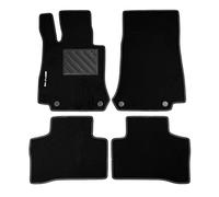 Tappetini compatibili per GLC X253-C253 dal 2015-1 ricamo + clip +battitacco