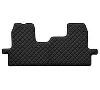 Tappetini Copri Tappetini Nero Trapuntati Ecopelle per Ford Transit VII 2006-...