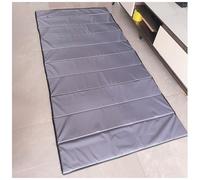 Tappetini da campeggio for escursionismo Tappetino pieghevole portatile Ampio tappetino yoga picnic for adulti Zaino in spalla all'aperto(10mm thick/gray 195x72cm)