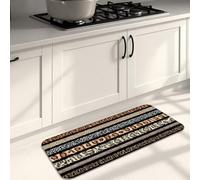 Tappetini da cucina con stampa animalier, a righe, motivo leopardato e tigre, morbidi, imbottiti, confortevoli, lavabili, antiscivolo, decorativi, per lavelli, cucina, lavanderia, bagno, 40 x 119 cm