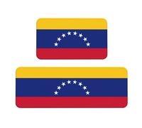 Tappetini da cucina con stampa bandiera del Venezuela per pavimento, set di tappeti da cucina, per vari spazi interni ed esterni