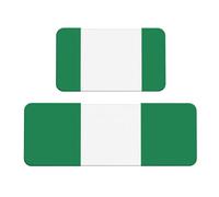 Tappetini da cucina di lusso con stampa bandiera della Nigeria per pavimento, tappeto per lavanderia, elementi essenziali per la decorazione della casa