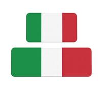 Tappetini da cucina di lusso con stampa bandiera italiana per pavimento, tappeto per lavanderia, elementi essenziali per la decorazione della casa
