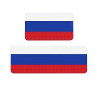 Tappetini da cucina di lusso con stampa bandiera russa per pavimento, tappeto per lavanderia, elementi essenziali per la decorazione della casa