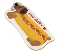 Tappetini da cucina per cani da pavimento - Tappeto da gioco decorativo, zerbino antiscivolo a tema umoristico | Costruzione durevole della superficie lavabile, offre un comfort morbido sotto i