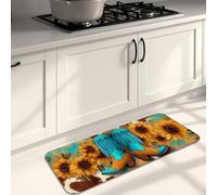 Tappetini da cucina per pavimento, stile vintage occidentale, morbidi, imbottiti, confortevoli, lavabili, antiscivolo, decorativi, per lavelli da cucina, lavanderia e bagno, 40 x 119 cm