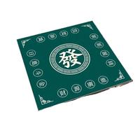 Tappetini Da Mahjong Tappetino da tavolo in gomma da gioco Mahjong dal design creativo da 70/80/90 cm, multigiocatore di grandi dimensioni(Color 5,100X100cm)