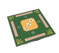 Tappetini Da Mahjong Tappetino da tavolo in gomma da gioco Mahjong dal design creativo da 70/80/90 cm, multigiocatore di grandi dimensioni(Color 4,90X90cm)