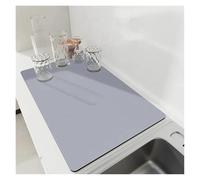 Tappetini Da Scrivania Tappetino assorbente da cucina solido, tappetino for asciugare i piatti del caffè, drenante, stoviglie ad asciugatura rapida(Color9,30x40cm)