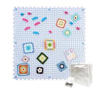 Tappetini Di Blocco Per Progetti Di Tessuto E Crochet Schede Di Blocco Crochet | Per Tessitori, Crocheters, Artisti Di Fibra, Abbigliamento, Tappeti, Abbigliamento, Tovaglia, Pizzo, Lana, Artigianato