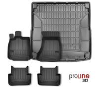 Tappetini e Vasca Baule PRO LINE 3D per Audi A4 B8 Avant 2008-2015