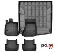 Tappetini e Vasca Baule PRO LINE 3D per Audi A4 B8 berlina 2008-2015