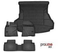 Tappetini e Vasca Baule PRO LINE 3D per Toyota Avensis III Berlina 2009 in poi