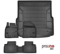 Tappetini e Vasca Baule PRO LINE 3D per Toyota Avensis III Touring 2009 in poi