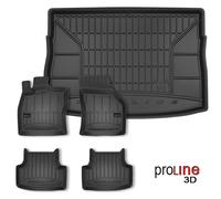 Tappetini e Vasca Baule PRO LINE 3D per Volkswagen Golf VII 2012 in poi