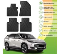 Tappetini Ecologici Con Materiali Riciclati Per MG HS PHEV Dal 2024 4 pcs