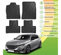 Tappetini Ecologici Con Materiali Riciclati Per Peugeot 308 Dal 2021