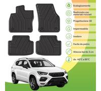 Tappetini Ecologici Con Materiali Riciclati Per Seat Ateca Dal 2016