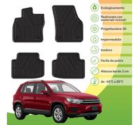 Tappetini Ecologici Con Materiali Riciclati Per VW Tiguan 2 Dal 2016