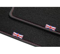 Tappetini Esclusivi Union Jack Adatti Per Jaguar XE Tipo X760 Anno 2015-