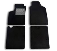 Tappetini Fiat Panda II 169 2003-2011 su Misura, Antiscivolo, battitacco in Gomma Rinforzato