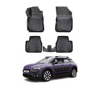 Tappetini fodera per Citroen C4 Cactus 2014-2026 TPE tutte le condizioni atmo...