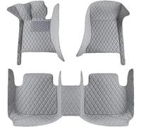 Tappetini, For Alfa Romeo Giulia 2017-2022 2023 2024 2025, Tappetini auto antiscivolo a copertura totale, tappetino anteriore e posteriore impermeabile(F-grey)