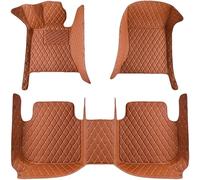 Tappetini, For Alfa Romeo Giulia 2017-2022 2023 2024 2025, Tappetini auto antiscivolo a copertura totale, tappetino anteriore e posteriore impermeabile(H-orange)