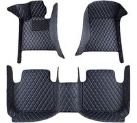 Tappetini, For Alfa Romeo Giulia 2017-2022 2023 2024 2025, Tappetini auto antiscivolo a copertura totale, tappetino anteriore e posteriore impermeabile(D-black+blue)