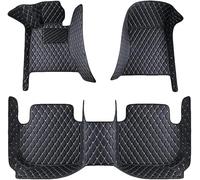 Tappetini, For Audi A1 2016 2017 2018 2019 2020 2021 2022 2023 2024 2025, Tappetini auto antiscivolo a copertura totale, tappetino anteriore e posteriore impermeabile(G-black+beige)