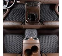 Tappetini for auto in pelle Cuscino universale for tappeti for auto impermeabile in PVC (Color : Black)