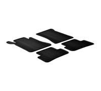Set tappeti su misura in gomma adattabile per Mercedes Classe C 4p 05/00>01/07