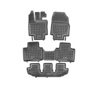 Tappetini gomma per Toyota Highlander 7 posti Hybrid 2021- MTM 3D cod. 9809 su m