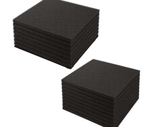 TAPPETINI GOMMATI PALESTRA PAVIMENTO GOMMATO ANTIURTO 100x100cm TAPPETO HOME GYM