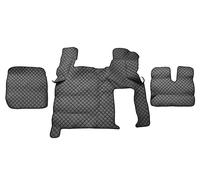 Tappetini grigi rivestimenti in ecopelle - per MAN TGX 2010-2018 RightHandDrive