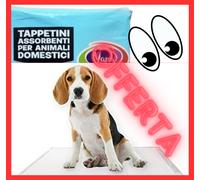Tappetini Igienici Cane 60x90 Cani e Gatti Traversine Puppy Pads 200 Pezzi