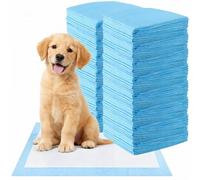 Tappetini Igienici per cani 100 PZ - Traversine Cani per addestramento cani e cuccioli super assorbenti, confezione 100 pz 5 strati, a prova di perdite, tappetino traversina impermeabile per Animali