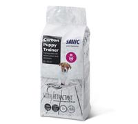 Tappetini igienici Savic Puppy Trainer con Carbone attivo - Medium: L 45 x P 30 cm, 50 pz