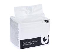 Tappetini igienici zooplus Basics per cuccioli - L 48 x P 48 cm, 50 pz