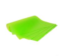Tappetini impermeabili per frigorifero per pulizia e organizzazione nel frigorifero (verde trasparente)
